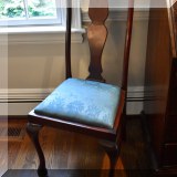 F13. Queen Anne style side chair. 